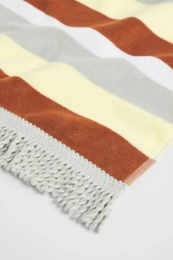 Seed Heritage Beach Towels-Child Stripe Beachtowel Multi