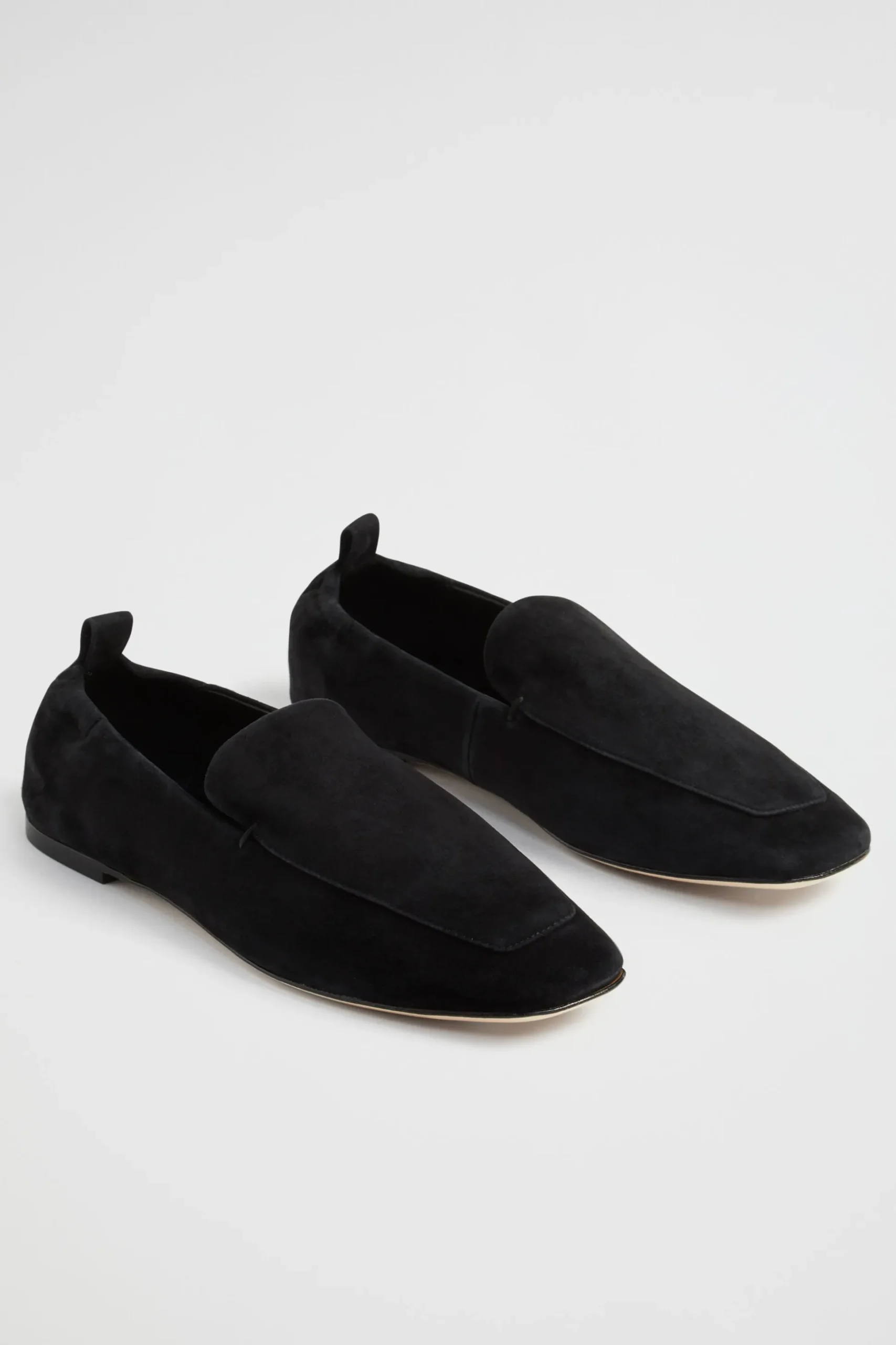 Seed Heritage Loafers-Claire Loafer Black Suede