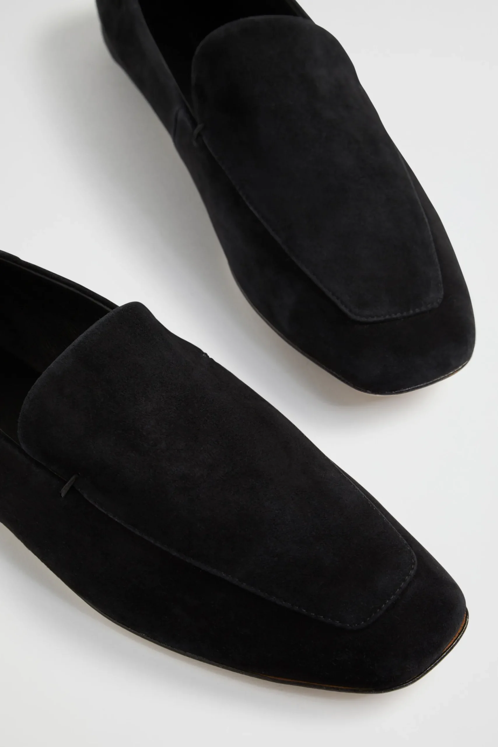 Seed Heritage Loafers-Claire Loafer Black Suede