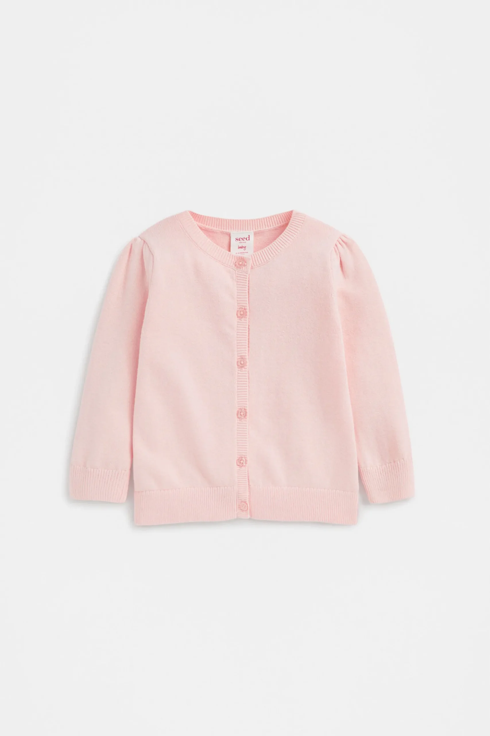Seed Heritage Jackets & Vests-Classic Cardigan Dusty Rose
