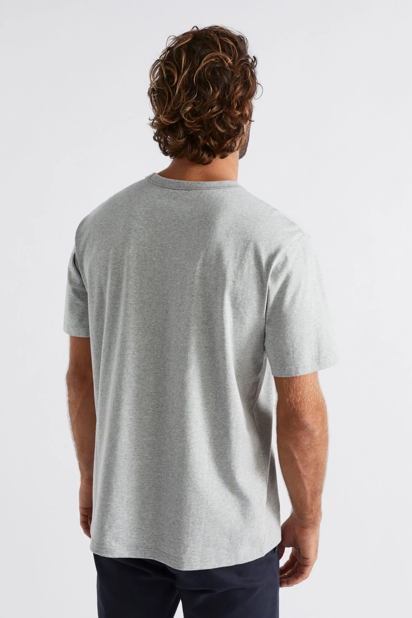 Seed Heritage T-Shirts & Sweaters-Classic Tee Grey Marle