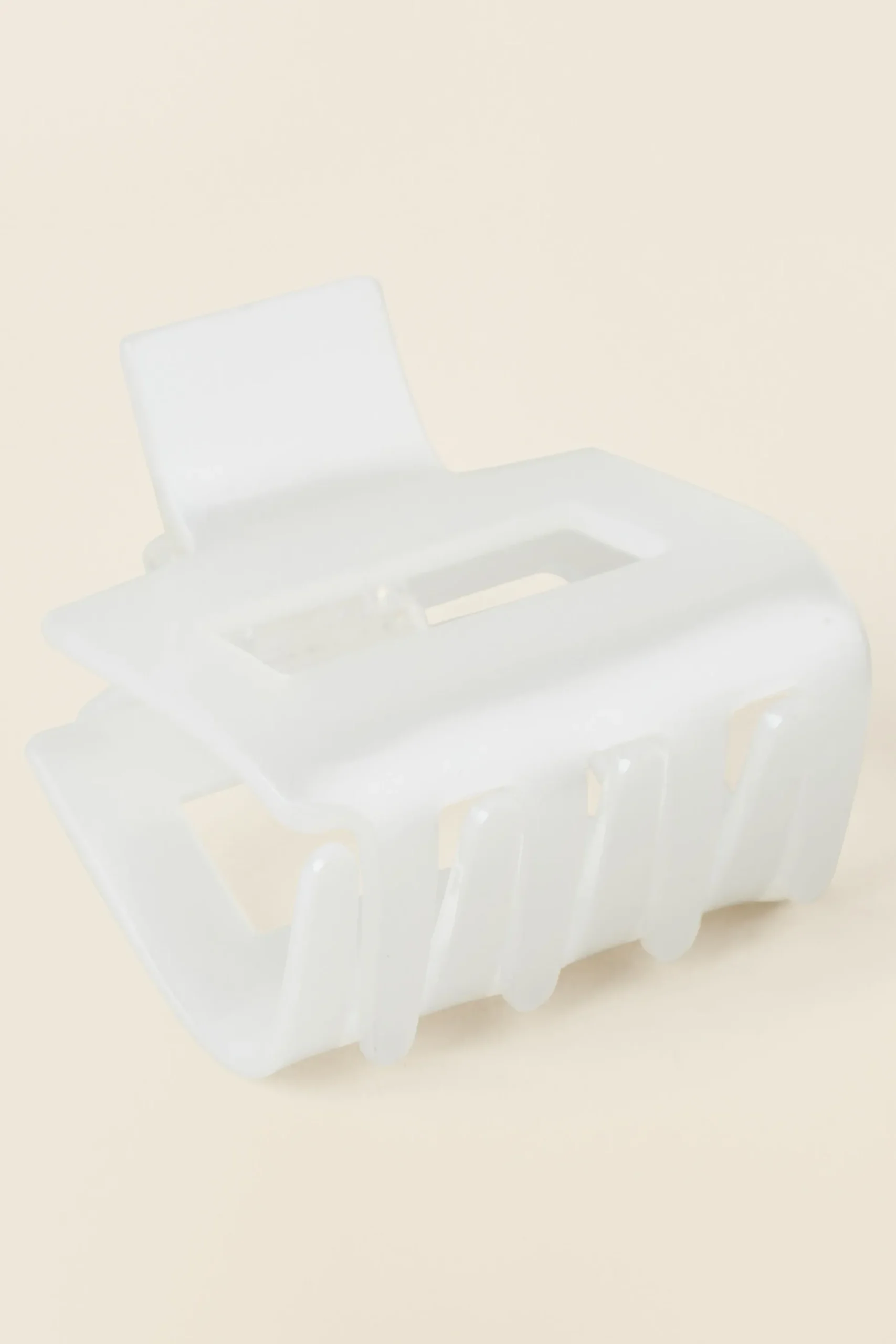 Seed Heritage Hair Accessories-Claw Clip White