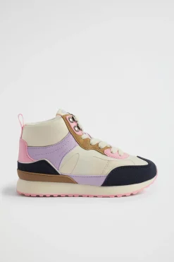 Seed Heritage Sneakers & Trainers-Colour Block Hightop Multi