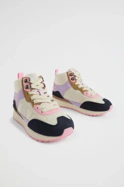 Seed Heritage Sneakers & Trainers-Colour Block Hightop Multi