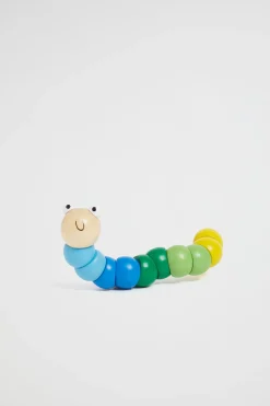 Seed Heritage Baby Toys-Coloured Worm Multi