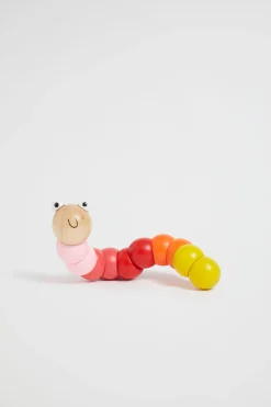Seed Heritage Baby Toys-Coloured Worm Multi