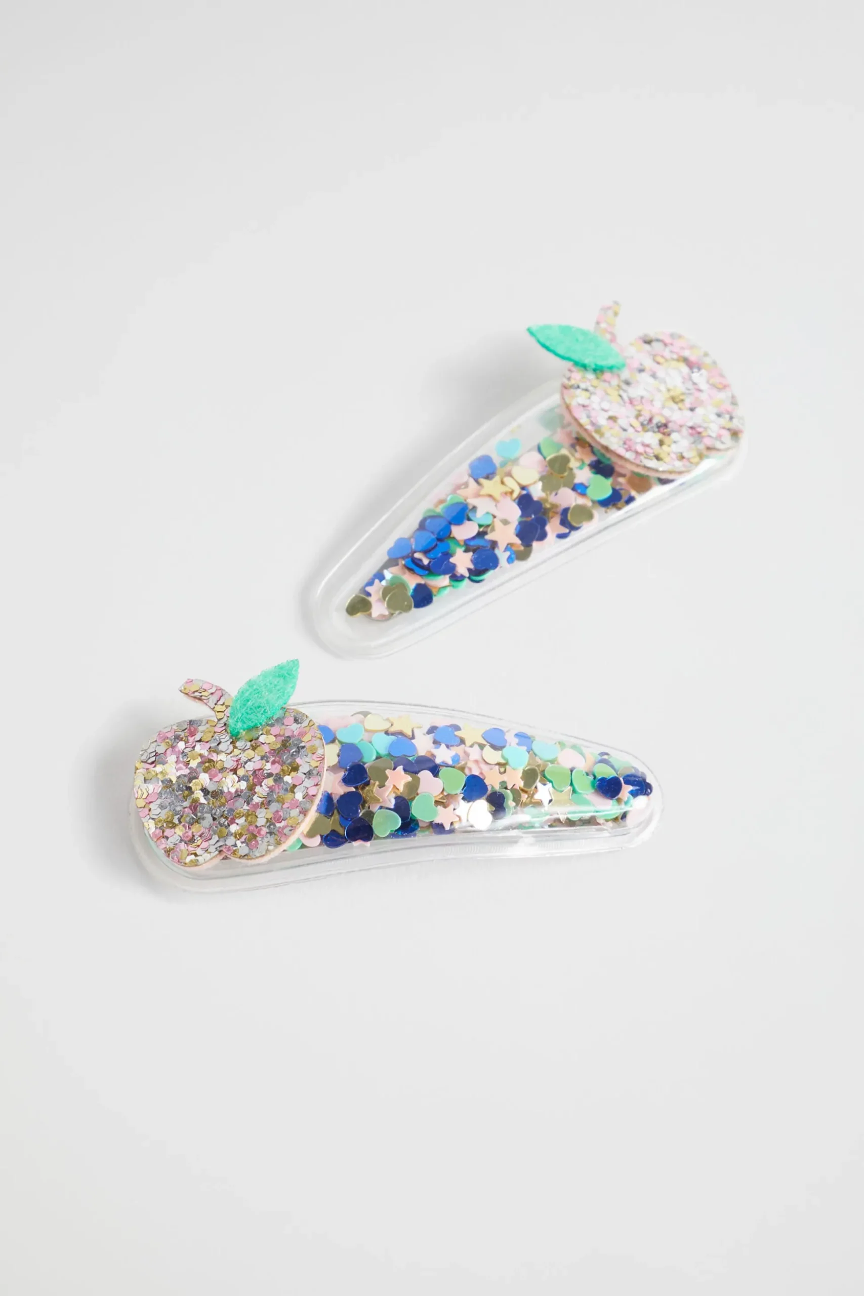 Seed Heritage Hair Accessories-Confetti Apple Shaker Snaps Multi