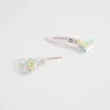 Seed Heritage Hair Accessories-Confetti Heart Shaker Snaps Multi