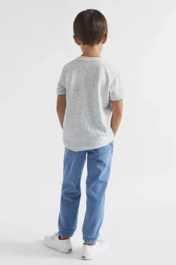 Seed Heritage T-Shirts & Tops-Core Basic Tee Cloudy Marle