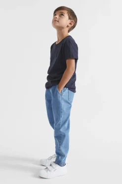 Seed Heritage T-Shirts & Tops-Core Basic Tee Midnight Blue
