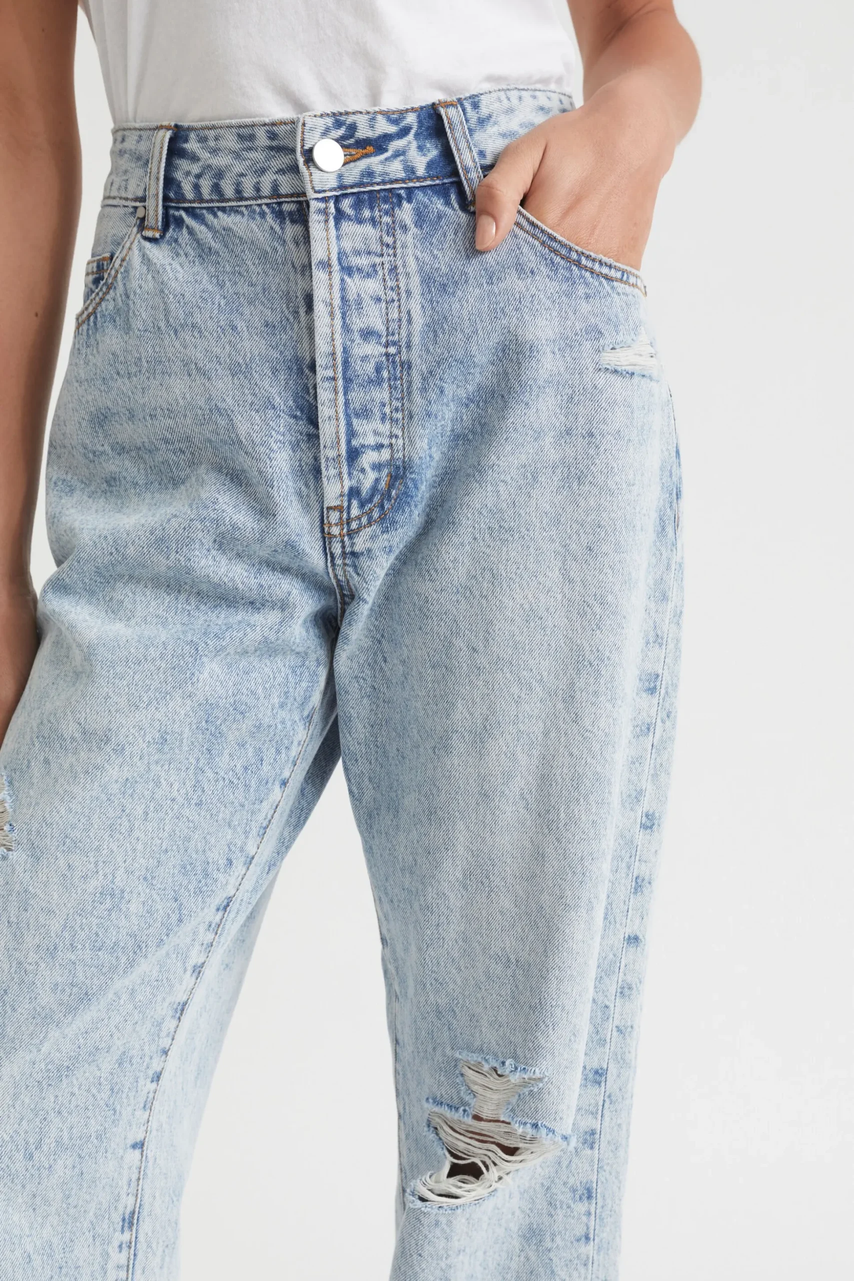 Seed Heritage Pants-Core Boyfriend Jean 90S Vintage Wash