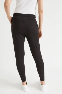 Seed Heritage Pants-Core Cotton Jersey Trackpant Black