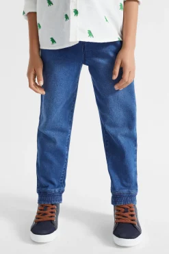 Seed Heritage Denim & Jeans-Core Denim Jogger Mid Wash