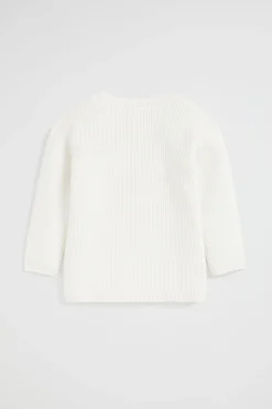 Seed Heritage T-Shirts & Tops-Core Knitted Cardigan Nb Canvas