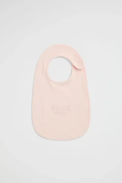 Seed Heritage Bibs-Core Logo Bib Rosewater