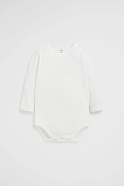 Seed Heritage Bodysuits & Onesies-Core Logo Bodysuit Canvas