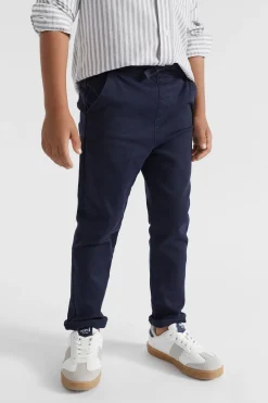 Seed Heritage Pants-Core Logo Chino Midnight Blue