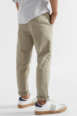 Seed Heritage Pants-Core Logo Chino Light Oak