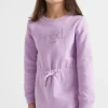 Seed Heritage Dresses-Core Logo Dress Lilac