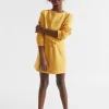 Seed Heritage Dresses-Core Logo Dress Honeycomb