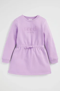 Seed Heritage Dresses-Core Logo Dress Lilac