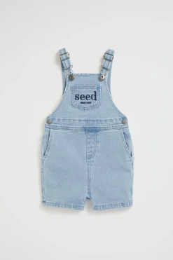 Seed Heritage Pants-Core Logo Overall Classic Wash