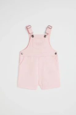 Seed Heritage Playsuits & Overalls-Core Logo Overall Dusty Rose