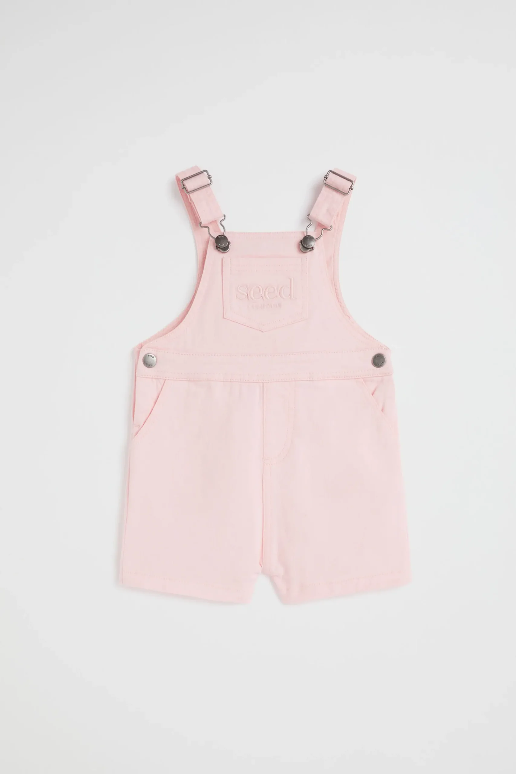 Seed Heritage Playsuits & Overalls-Core Logo Overall Dusty Rose