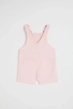Seed Heritage Playsuits & Overalls-Core Logo Overall Dusty Rose