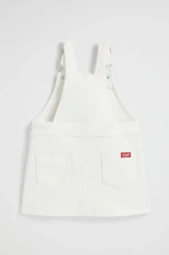 Seed Heritage Playsuits & Overalls-Core Logo Pinafore Canvas Wash