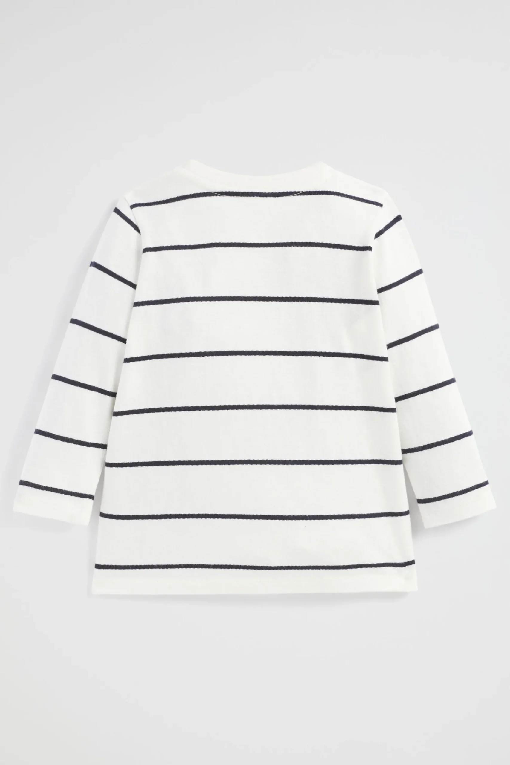 Seed Heritage T-Shirts & Tops-Core Logo Rugby Tee Canvas Stripe