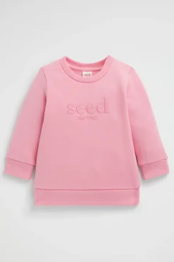 Seed Heritage Knitwear & Sweaters-Core Logo Sweat Camelia