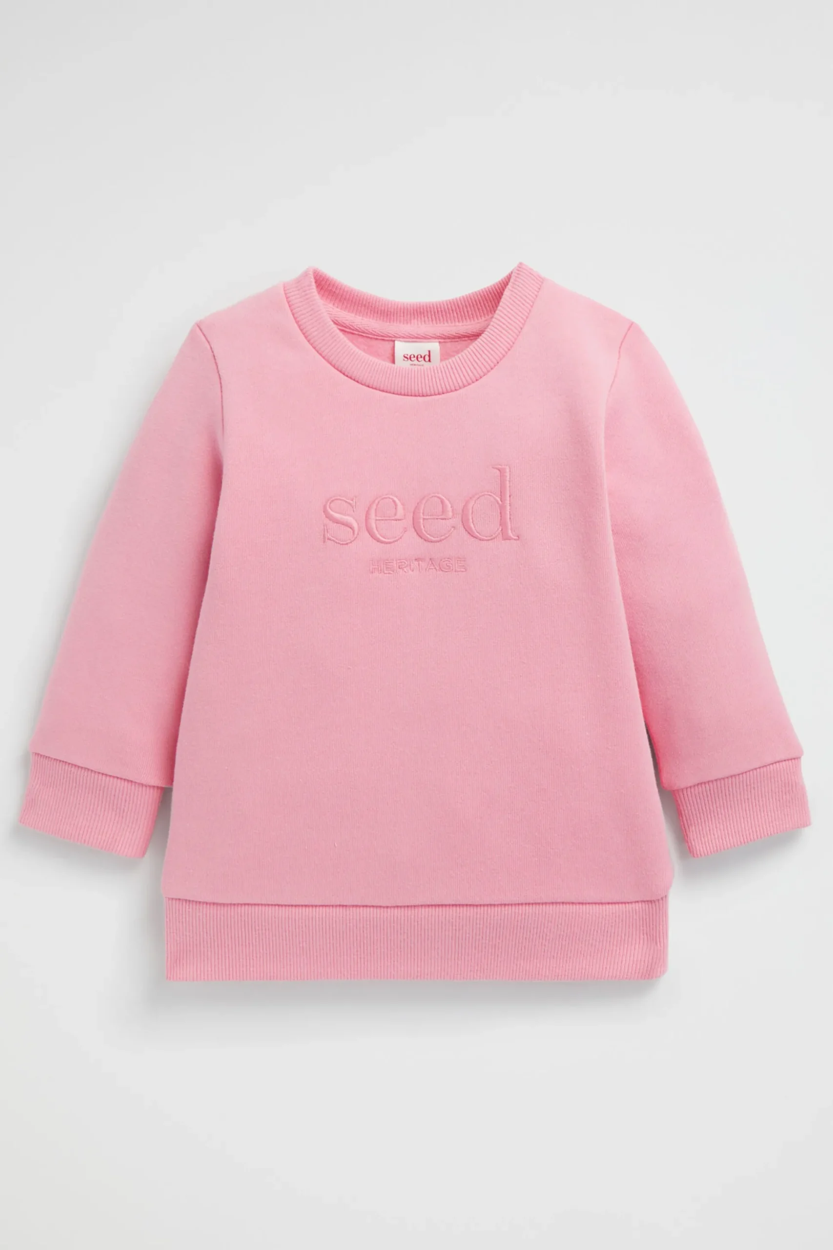 Seed Heritage Knitwear & Sweaters-Core Logo Sweat Camelia