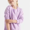 Seed Heritage Knitwear & Sweaters-Core Logo Sweat Lilac