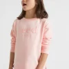 Seed Heritage Knitwear & Sweaters-Core Logo Sweat Dusty Rose