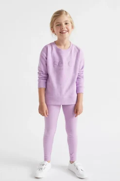 Seed Heritage Knitwear & Sweaters-Core Logo Sweat Lilac