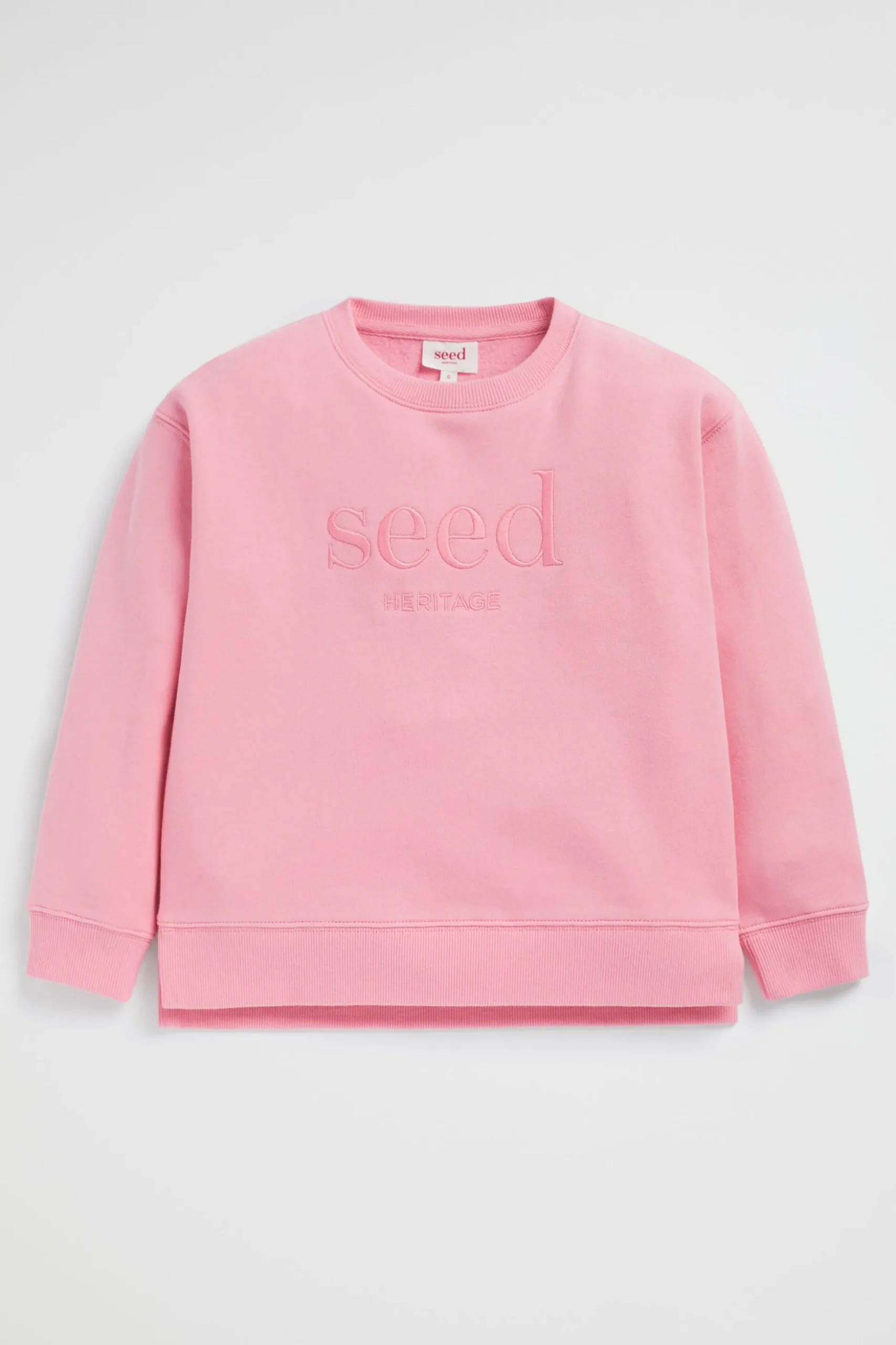 Seed Heritage Knitwear & Sweaters-Core Logo Sweat Camelia