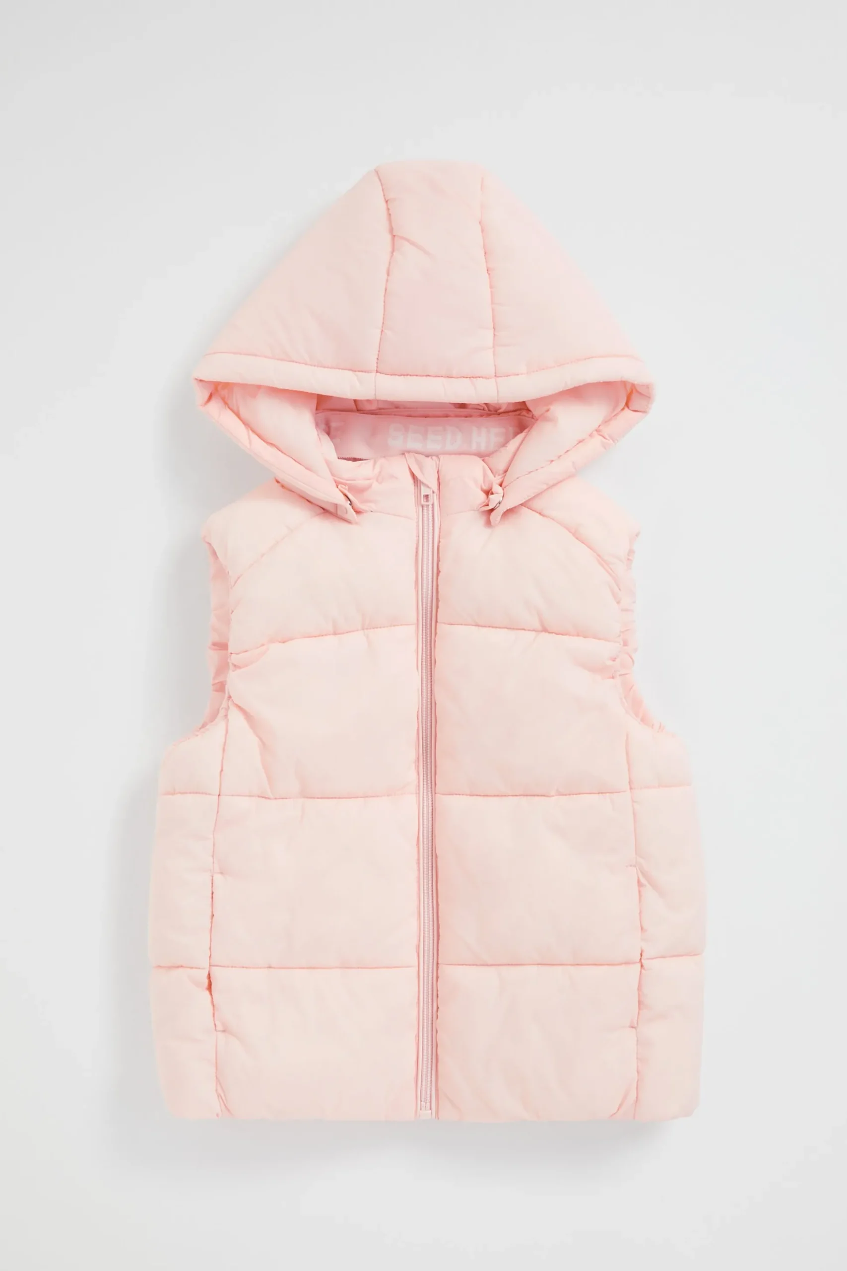 Seed Heritage Jackets & Vests-Core Puffer Vest Dusty Rose
