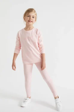 Seed Heritage Pants-Core Rib Legging Dusty Rose