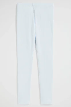 Seed Heritage Pants-Core Rib Legging Ice Blue
