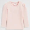 Seed Heritage T-Shirts & Tops-Core Rib Tee Dusty Rose