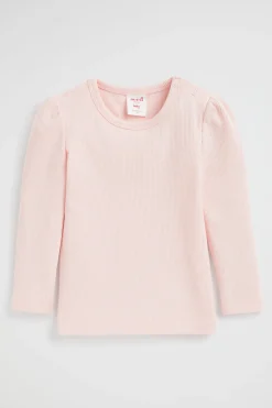 Seed Heritage T-Shirts & Tops-Core Rib Tee Dusty Rose