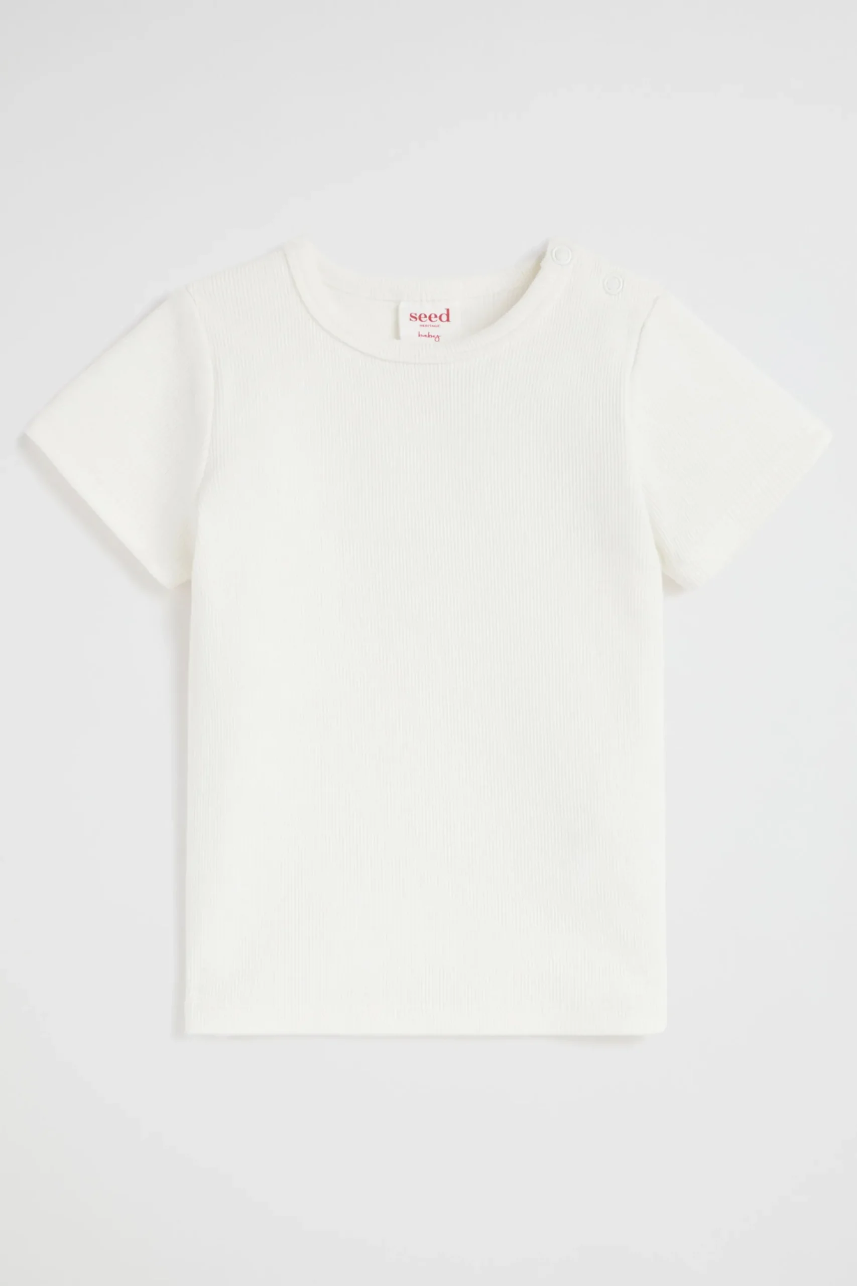 Seed Heritage T-Shirts & Tops-Core Rib Tee Canvas