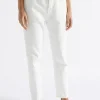 Seed Heritage Pants-Core Slim Leg Rigid Jean Cloud Cream