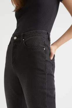 Seed Heritage Pants-Core Slim Leg Rigid Jean Washed Black