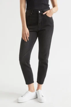 Seed Heritage Pants-Core Slim Leg Rigid Jean Washed Black