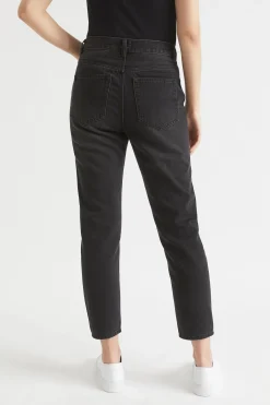 Seed Heritage Pants-Core Slim Leg Rigid Jean Washed Black