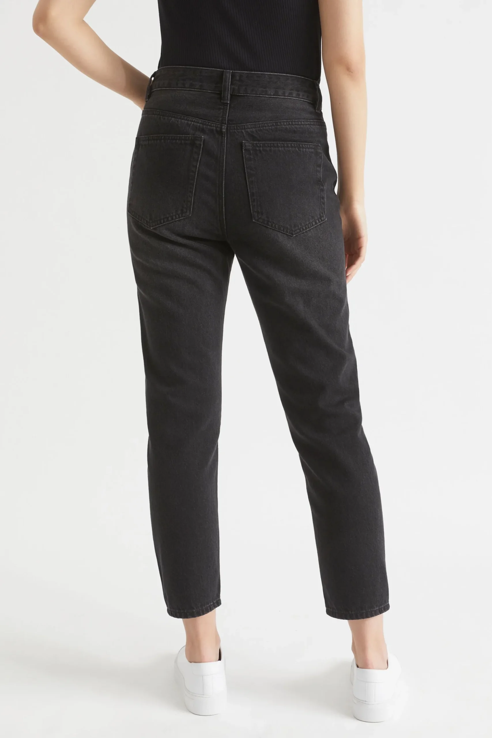 Seed Heritage Pants-Core Slim Leg Rigid Jean Washed Black