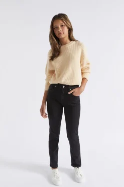 Seed Heritage Denim & Jeans-Core Straight Leg Jean Black Wash