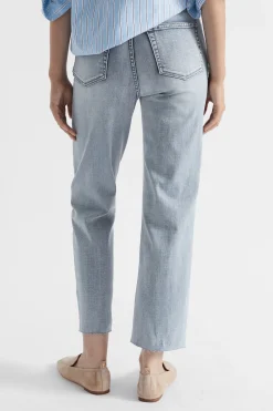 Seed Heritage Pants-Core Straight Leg Jean Light Sky Denim